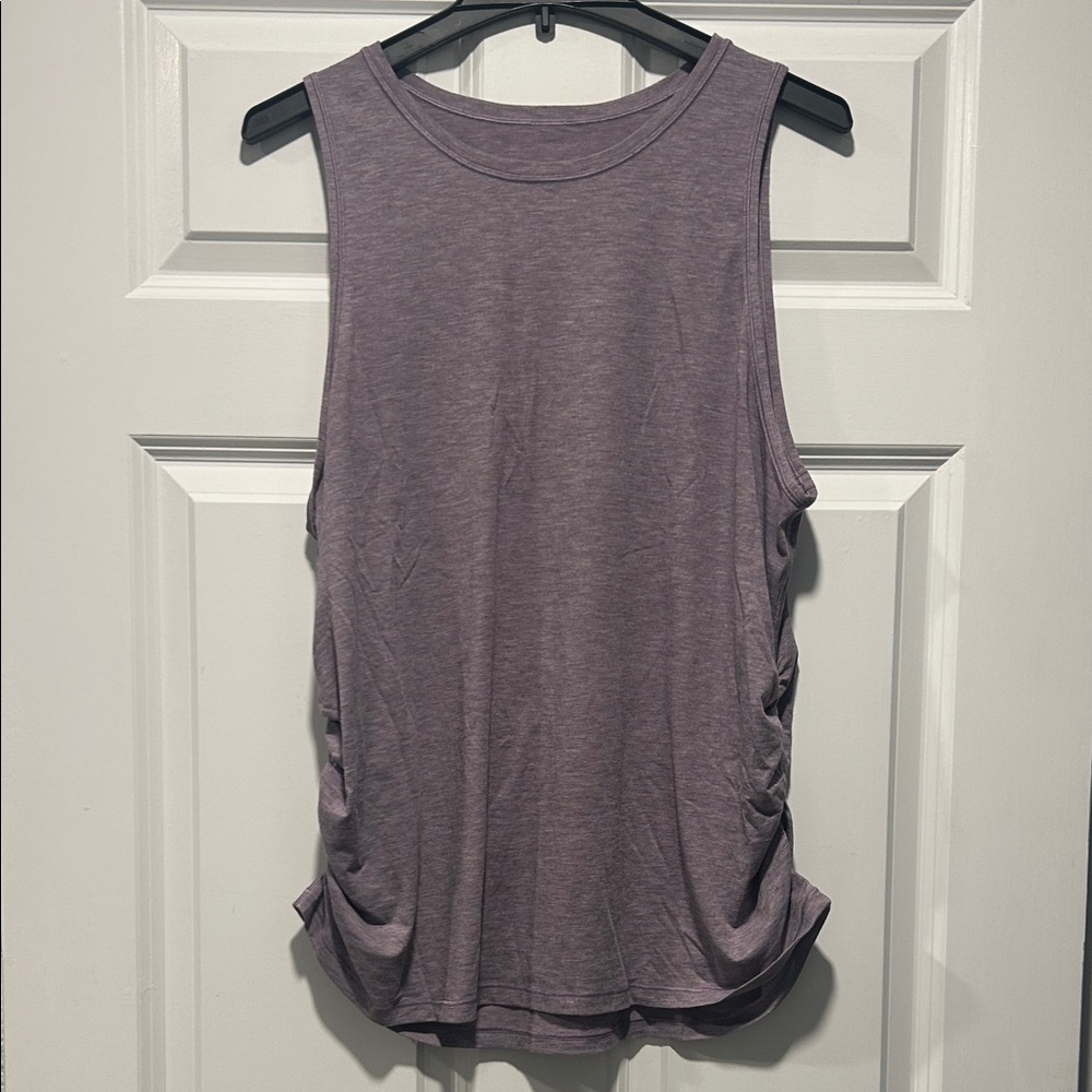 lululemon athletica cinched sides Lavender Tank Top
